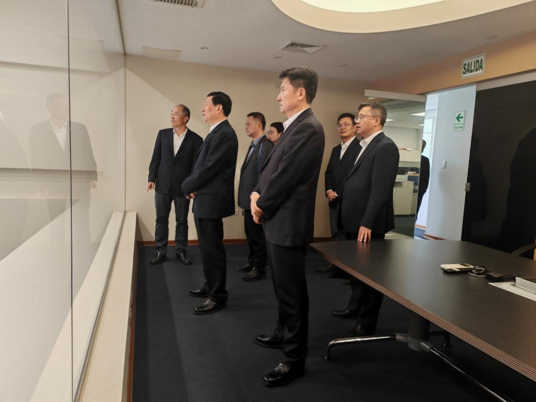 应急管理部部长王祥喜一行赴优发国际u8路德斯公司调研指导